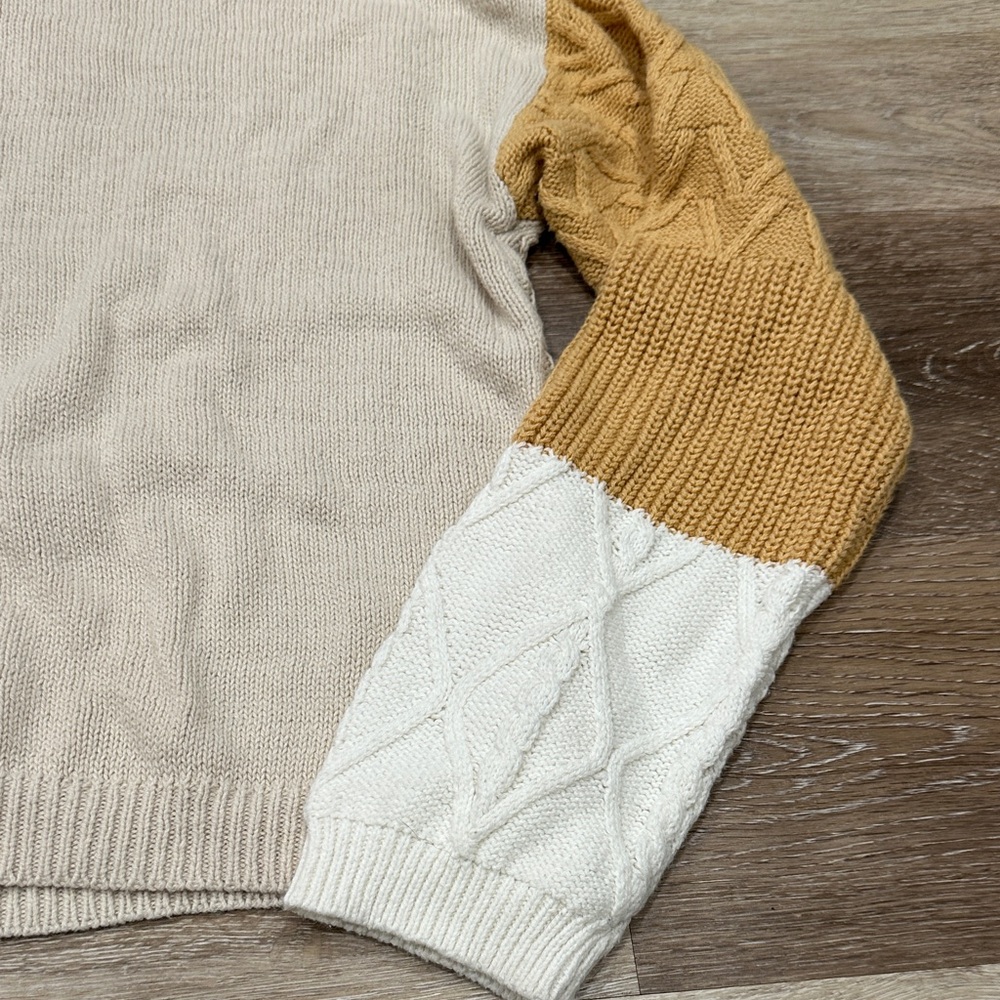 Mi Ami Colorblock Cardigan Sweater - Picture 8 of 11